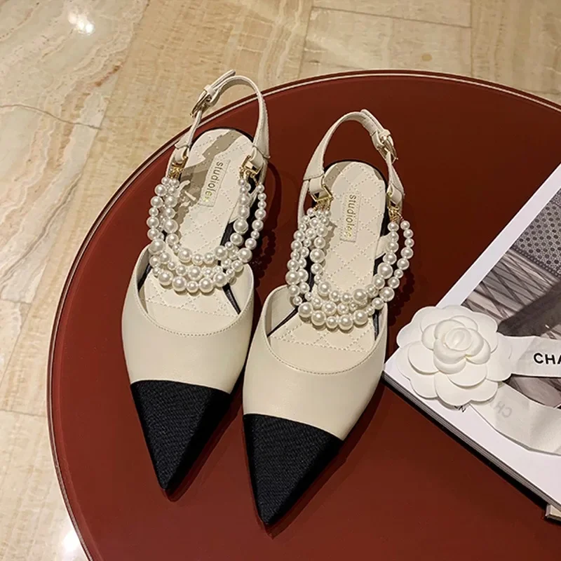 Low Block Heel Pump - Frauen Pumpe PU Quadratische Absätze Neue