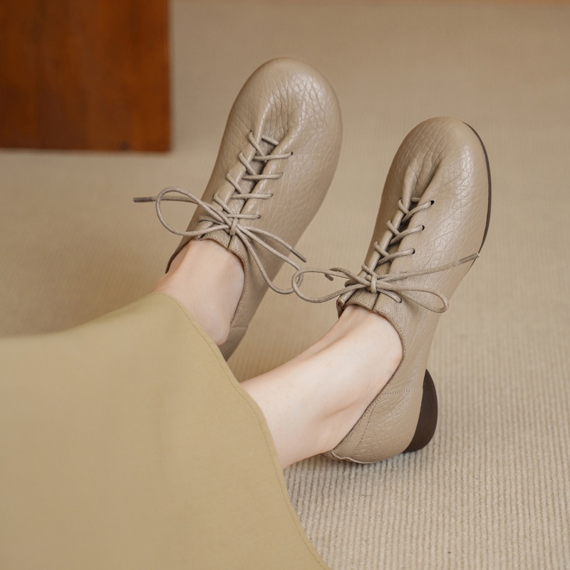 Women Shoes Winter - 2027 Neue Herbst-Damenpumps aus Echtleder, Damenschuhe