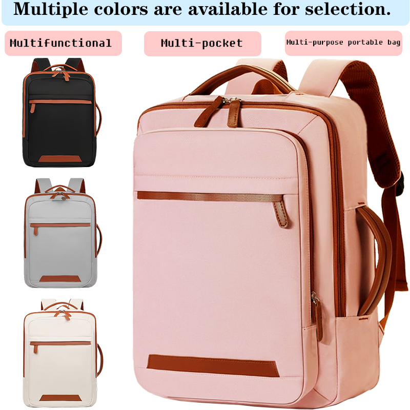 Women Shoes Zipper - Vielseitiger Reise-Laptop-Rucksack mit Trolley-Hülle, geräumige Business-Tasche
