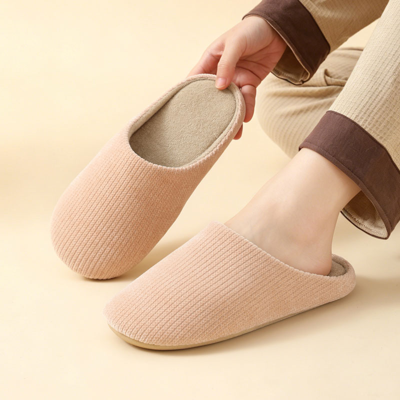 Women Shoes Winter - Damen-Hausschuhe für den Winter, einfarbig, bequem,