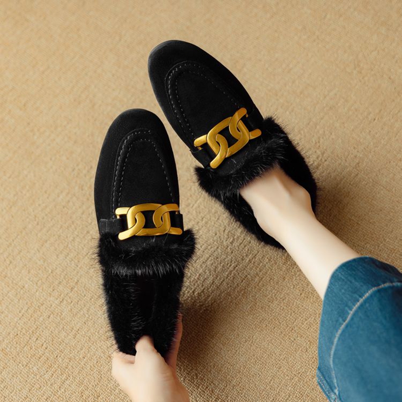 Kids Shoes Women - NEUE Winter Frauen Pumpen Schafe Wildleder