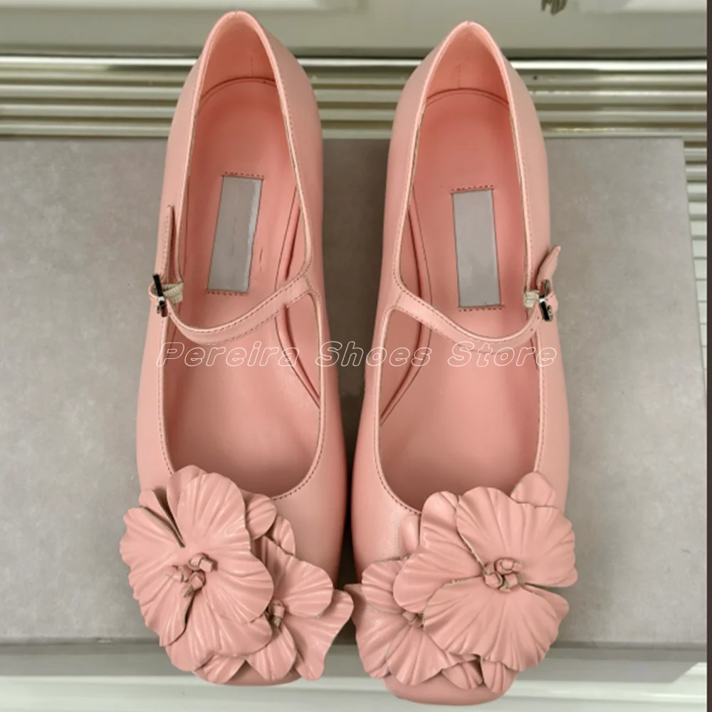 Kids Shoes Women - Frühling Sommer süße Blumenmuster Pumps Mode