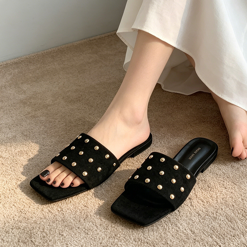 Damen-Slipper mit eckiger Zehe – Women Shoes Size 7 Bewertung und Preis
