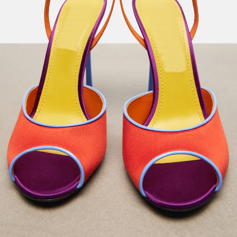 Satin-Sandalen in verschiedene – Peep Toe Heels Bewertung und Preis