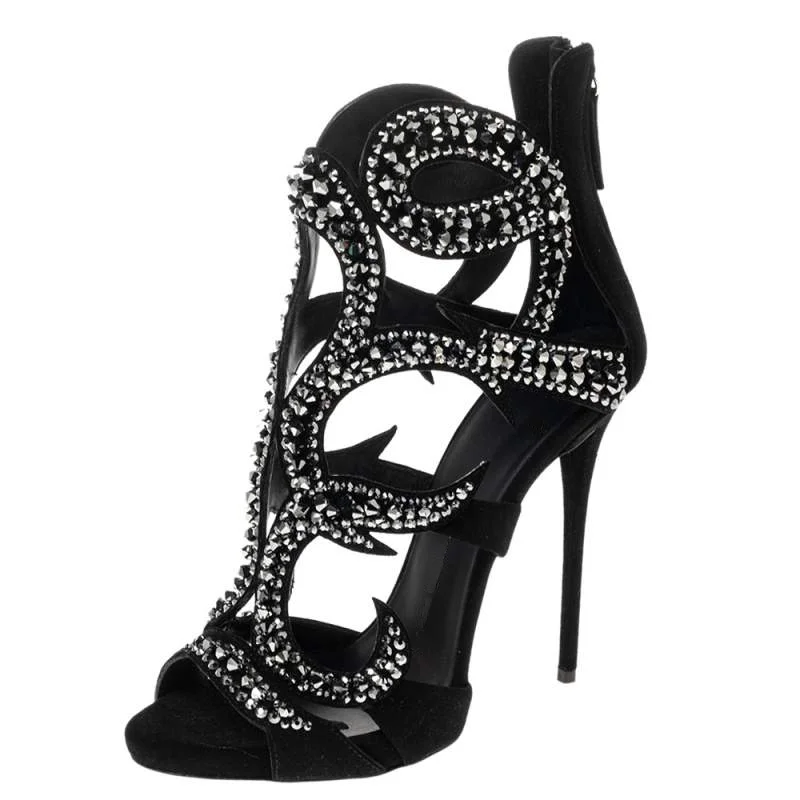 Glänzende Kristall-Stiletto-Sa – Women Shoes Zipper Bewertung und Preis