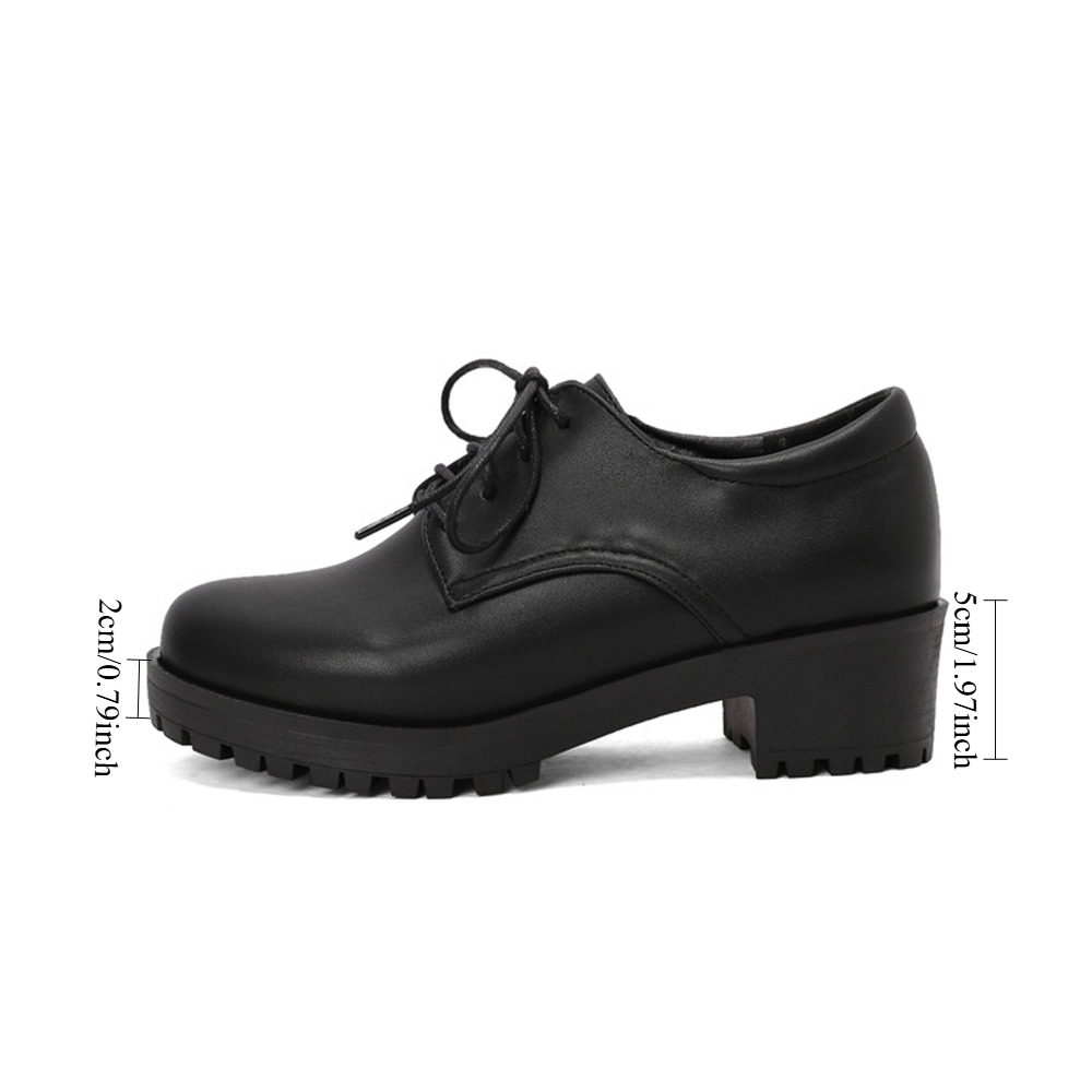 BLXQBYT Damen Oxford-Schuhe mi – Oxford Lace Up Women Bewertung und Preis