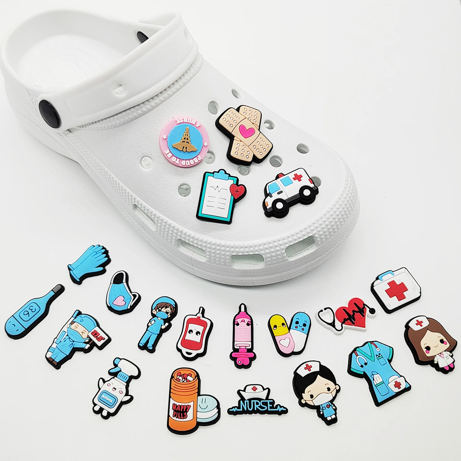 Neue 1 stücke PVC Schuh Charms – Women'S Shoes Crocs Bewertung und Preis