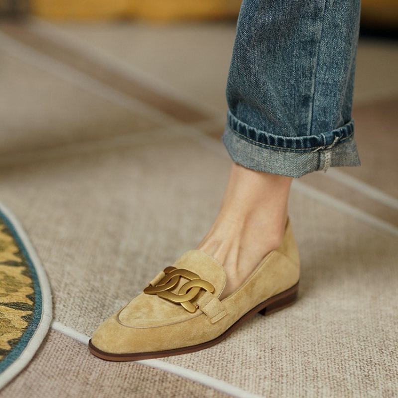 Wildleder Leder Frauen Loafers – Kids Shoes Women Bewertung und Preis