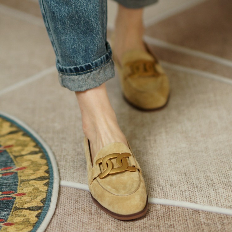 Wildleder Leder Frauen Loafers – Kids Shoes Women Bewertung und Preis