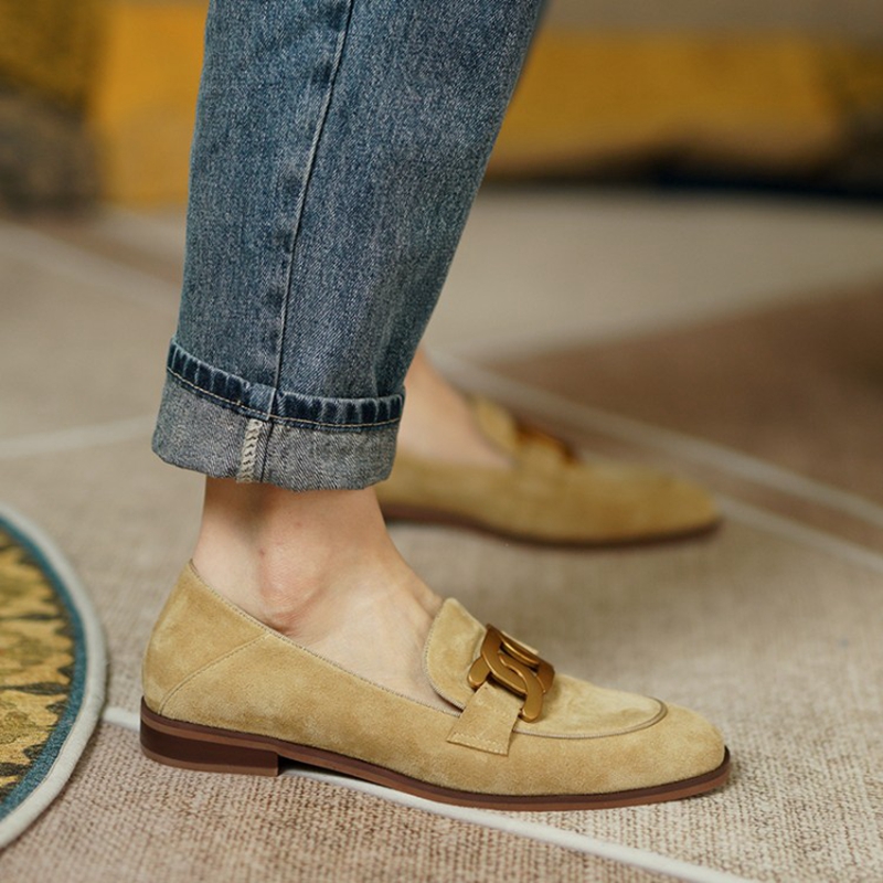 Wildleder Leder Frauen Loafers – Kids Shoes Women Bewertung und Preis