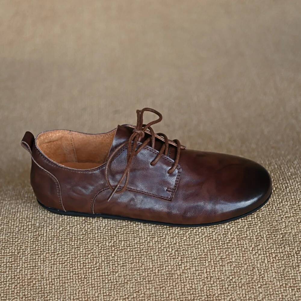 Damen-Schnürschuhe aus Rindsle – Oxford Lace Up Women Bewertung und Preis