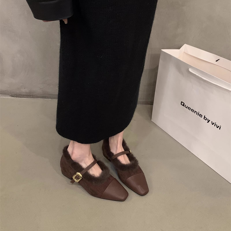 Loafer Pelz Schuhe Frau Bequem – Women Shoes Winter Bewertung und Preis