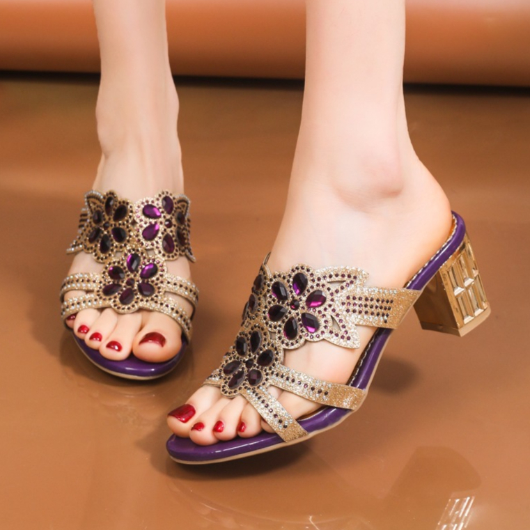 2026 Neue Strass-Verzierte Dam – Women'S Shoes Popular Bewertung und Preis