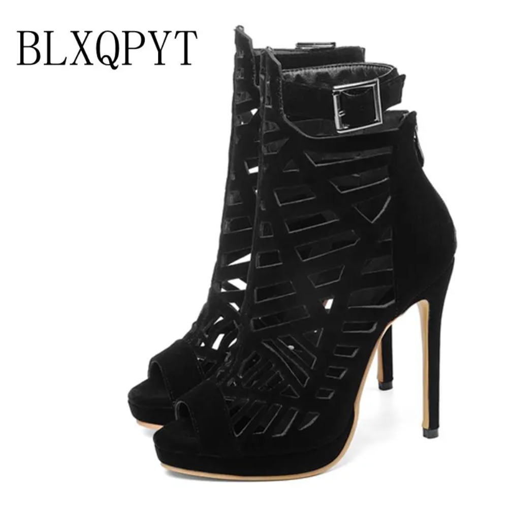 BLXQPY Super Große Größe 28-52 – Peep Toe Heels Bewertung und Preis