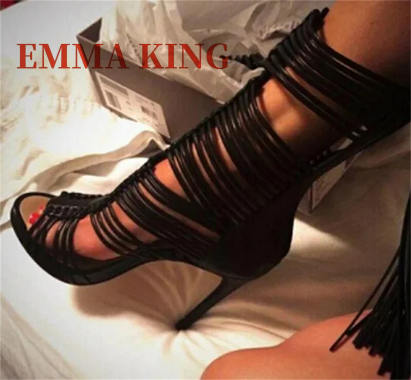 Damen-Gladiatorstiefel mit off – Women Shoes Zipper Bewertung und Preis