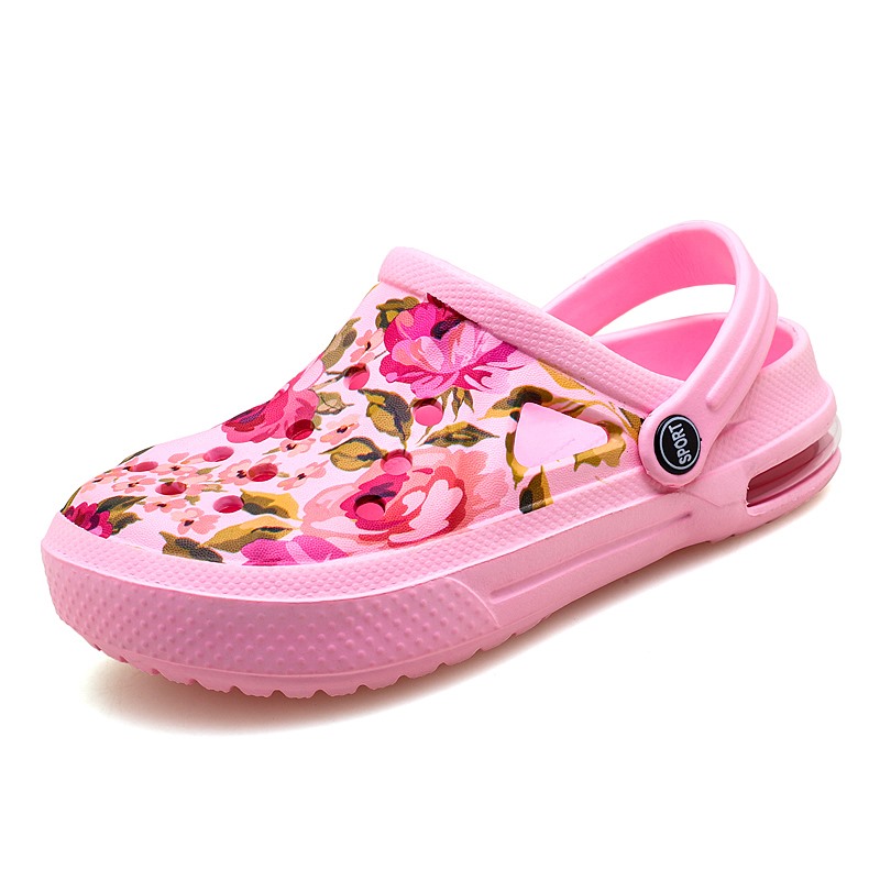 Sommer Frauen Floral Graffiti  – Women'S Shoes Crocs Bewertung und Preis