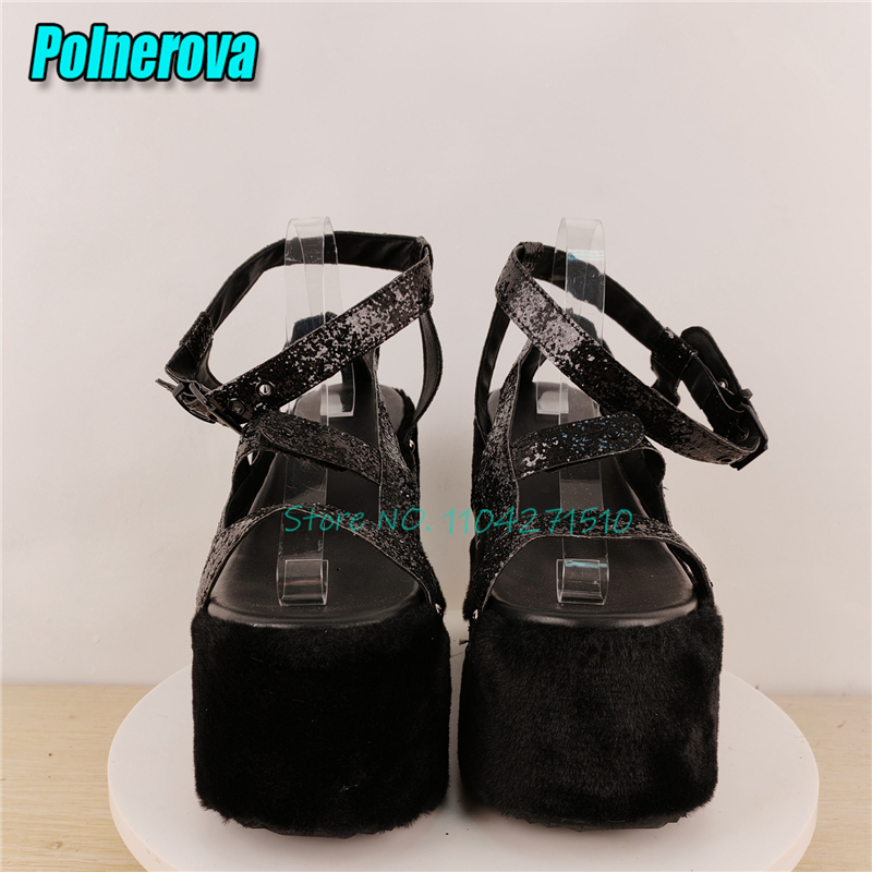 Schwarze Glänzende Leder-Gladi – Women Shoes Size 7 Bewertung und Preis