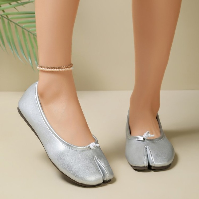 Damen-Ballerinas mit geteilter – Women'S Shoes Popular Bewertung und Preis