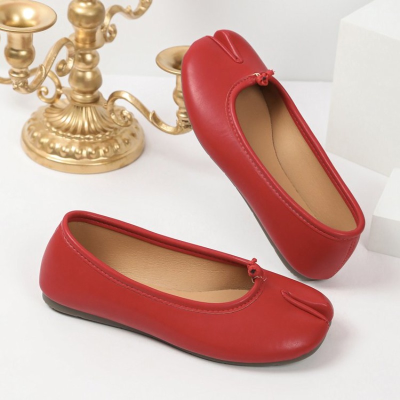 Damen-Ballerinas mit geteilter – Women'S Shoes Popular Bewertung und Preis