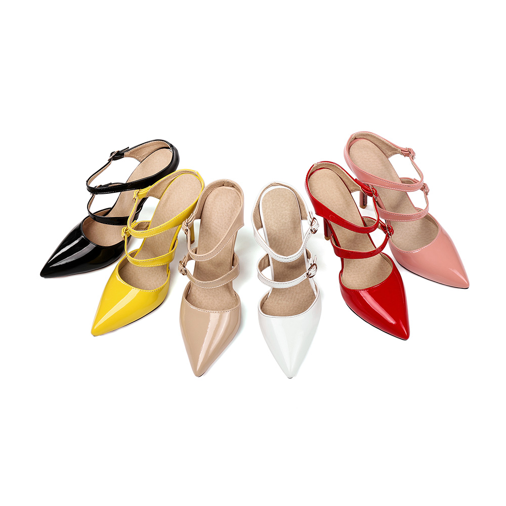 Marke Neue Sexy Rot Gelb Fraue – Women Shoes Brands Bewertung und Preis