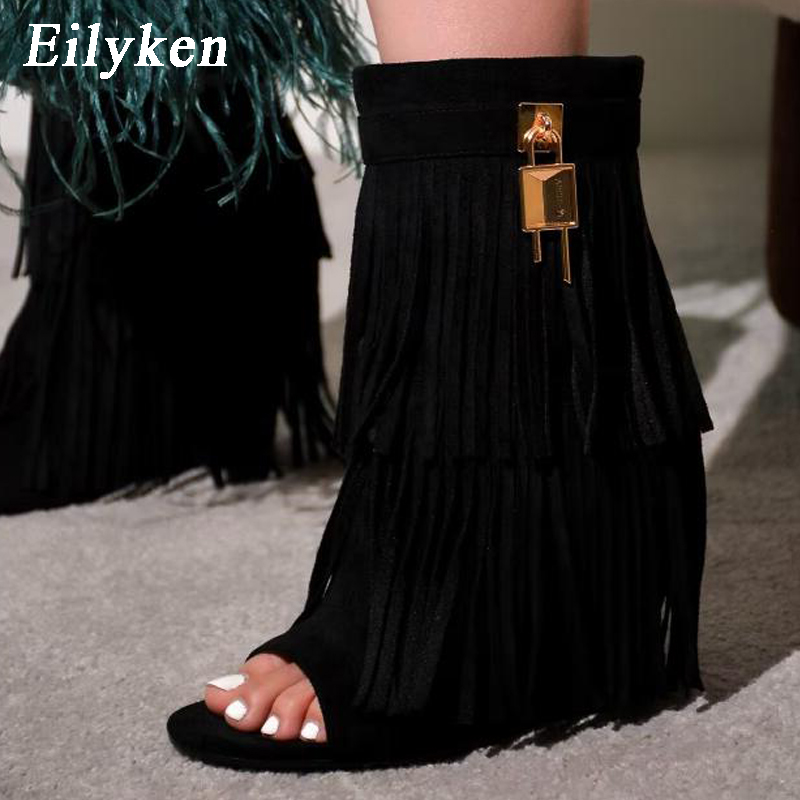 Eilyken Designer Fransen-Keila – Women Shoes Zipper Bewertung und Preis